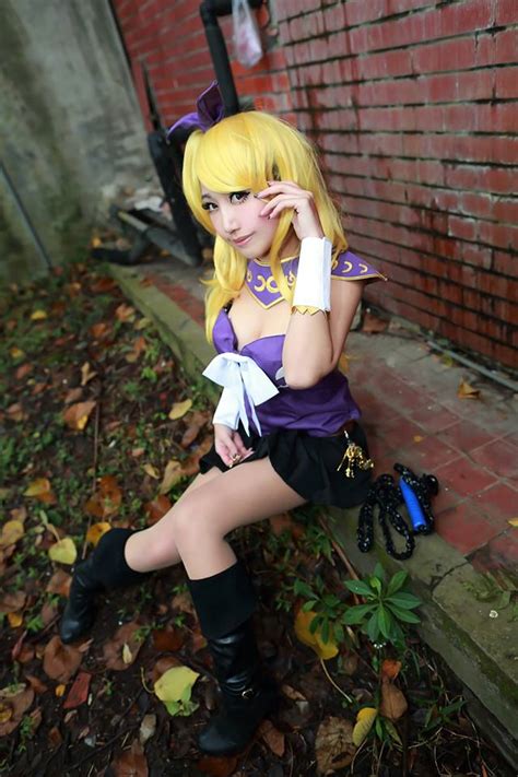 2016 fairy tail the grand magic games cosplay gmg lucy heartfilia costume purple new outfit with