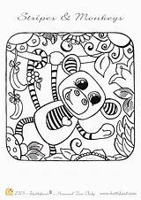 Hattifant Stripy Cuties Boyama Usletter Resmi Zor Stress Monkey 2550 Anos sketch template