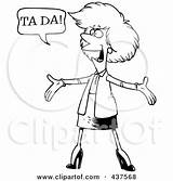 Ta Clipart Shouting Surprising Outline Businesswoman Royalty Clip Toonaday Illustration Rf Da Tada Leishman Ron Clipground Preview sketch template