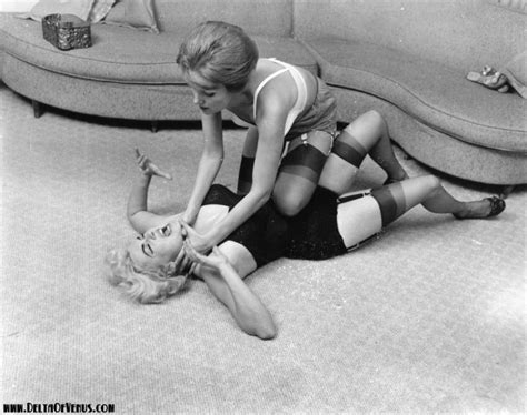 Weird and sexy catfight