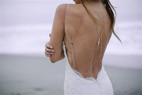 Stunning Backless Beach Wedding Dress By Katie May