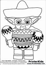 Coloring Wars Lego Star Pages Yoda Printable Darth Christmas Maul Mexican Drawing Print Easy Pdf Master Color Getcolorings Characters Mayo sketch template