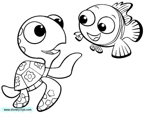 finding nemo coloring page kids coloring page coloring home