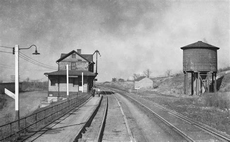 vintage railroad pictures delaware lackawanna western station