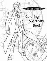 Coloring Who Pages Doctor Books Colouring Book Dr Party Programs Bonus Fan Plus Pdf Tenth Mandala Nerd Printable Teen Geek sketch template