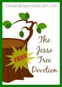 jesse tree  printables blessed   doubt
