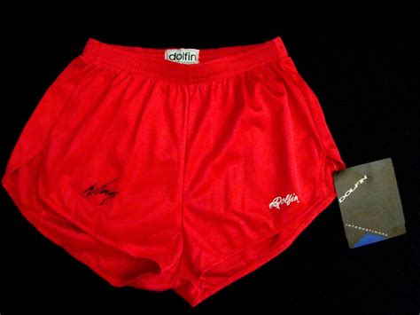 dolfin shiny wings shorts running athletic small for hooters uniform