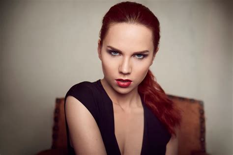 women portrait face model redhead wallpapers hd