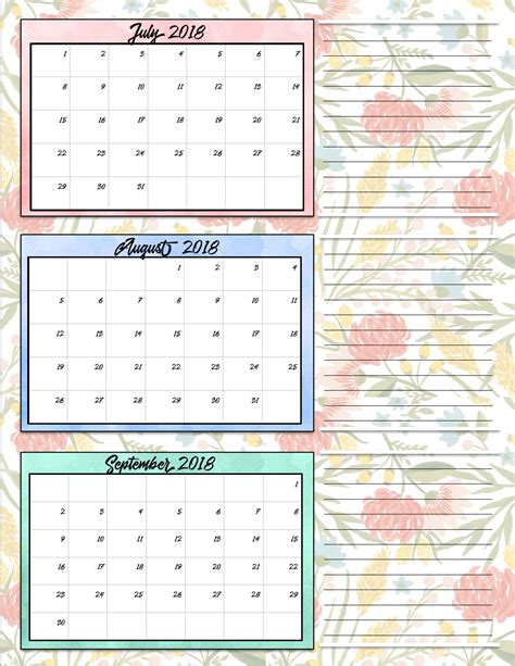 free printable calendar big boxes calendar printables free templates