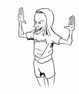 Beavis Butthead Coloring Pages Cornholio Butt Head Print Am Getcolorings Color Search Printable sketch template