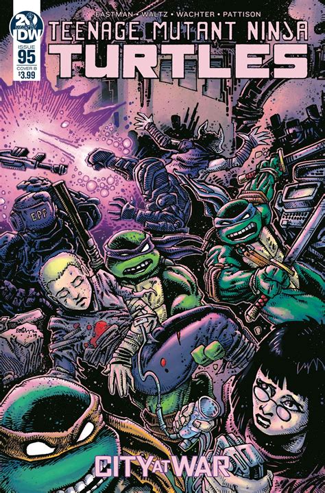 teenage mutant ninja turtles  eastman cover fresh comics
