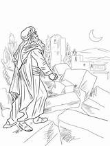 Nehemiah Observing Supercoloring sketch template