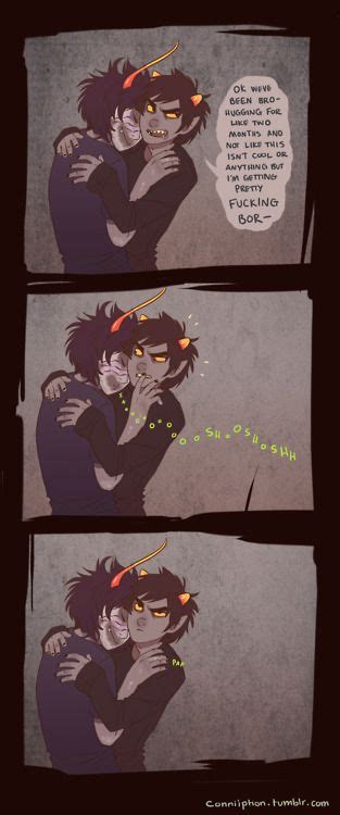 Shoosh Karkat Gamzee S Trying To Make Up For The 6 Sweeps Of Affection