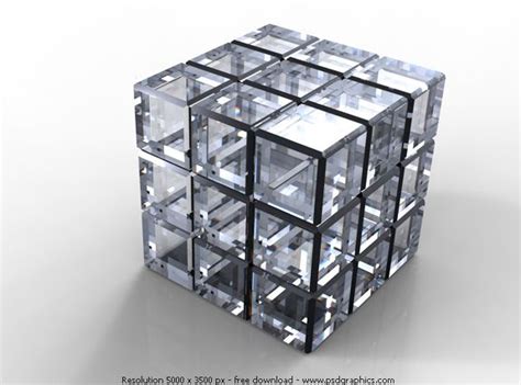 crystal cube cube rubiks cube crystals