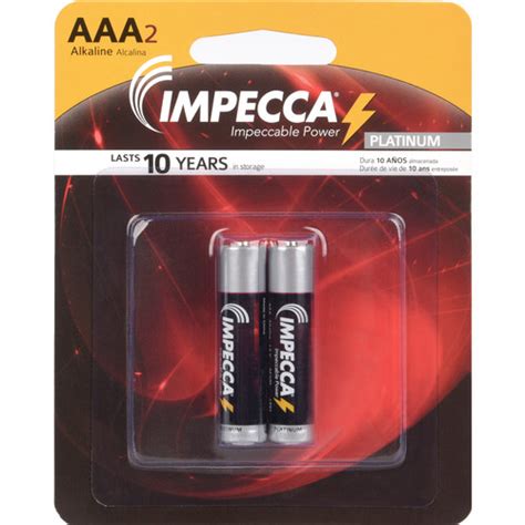 Impecca Alkaline Aaa Batteries 2 Pack Impaaa2 Bandh Photo Video