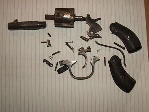 iver johnson model  revolver pistol parts lot  cal barrel