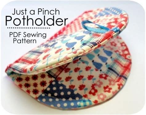pinch potholder  sewing pattern sewing patterns stove