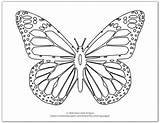 Onelittleproject Monarch sketch template