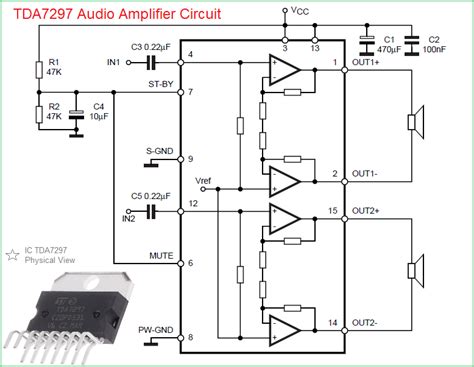 tda amplifier circuit diagram pcb blog kit