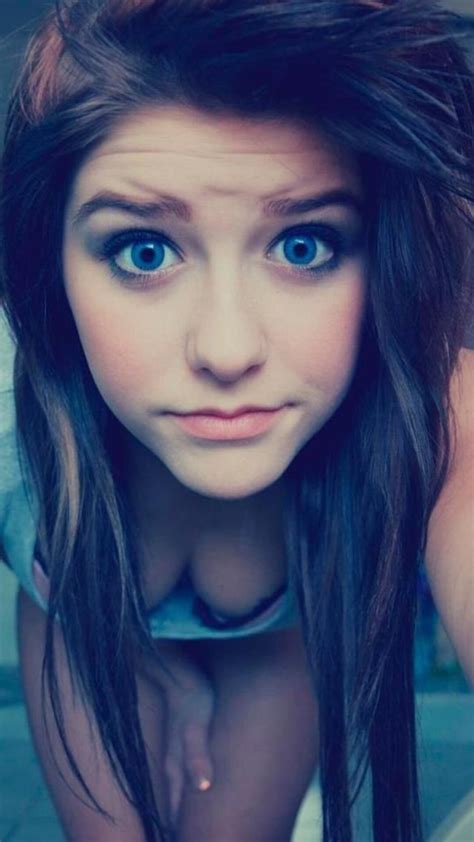 1080x1920 blue eyes cute teen girl iphone 7 6s 6 plus pixel xl one