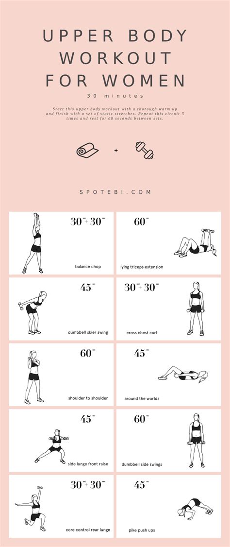 30 minute upper body workout for women