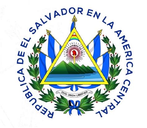 Escudo De El Salvador República De El Salvador