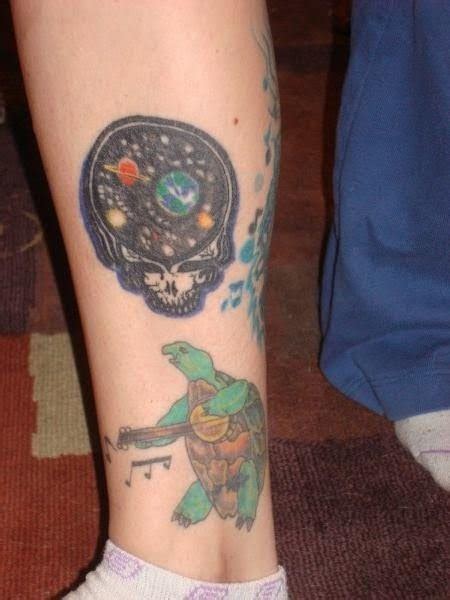 grateful dead tattoos gd tattoo 17 space your face and terrapin