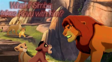 simba takes kovu   lion king crossover youtube