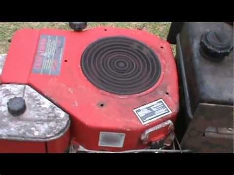 kohler hp command  craftsman lawn mower engine model cvs youtube