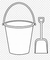 Bucket Clipart Template Coloring Spade Sand Shovel Pail Kids Pages Pinclipart Crafts Colorable Helpful Webstockreview Clipground Fishing Cliparts sketch template