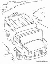 Coloring Jeep Passenger Kids Pages Bestcoloringpages Choose Board Popular sketch template