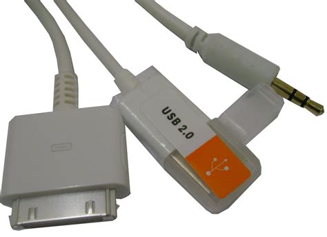 easy ipad iphone ipod usb charging aux audio cable