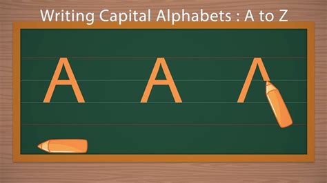writing capital letters   write alphabets beautiful