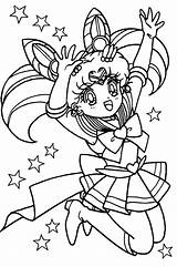 Colouring Sailormoon Couple sketch template