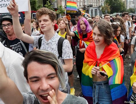 Gay Pride Parade Kicks Off In Kyiv Voice Of America English
