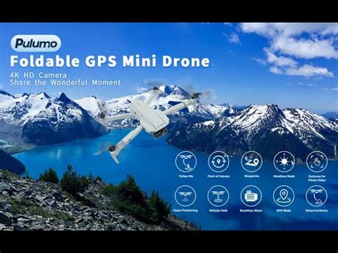 pulumo art drone   camera  adult  mins flight time  fpv gps drone  beginners