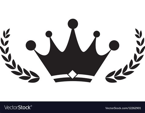 crown royal symbol royalty  vector image vectorstock