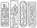 Bookmarks sketch template