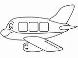 Preschool Airplane Coloring Transportation Pages Comment First sketch template