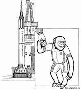 Ruimtevaart Geschiedenis Ham Amerika Raumfahrt Malvorlage Ausmalbilder sketch template