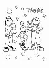 Tweenies Pages Coloring Show sketch template