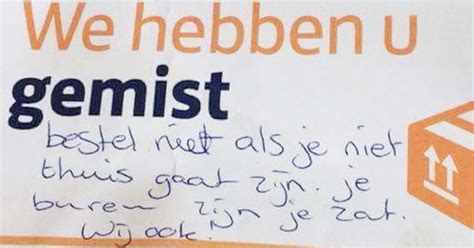 een nederlands fenomeen het postnl kaartje dat ze je hebben gemist