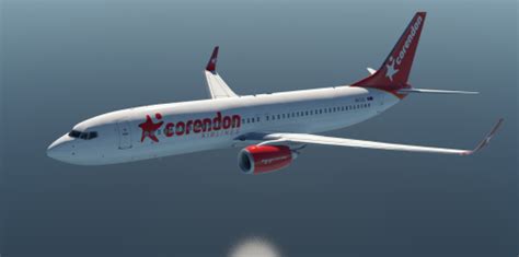 corendon airlines europe fleet package   levelup aircraft skins liveries  plane