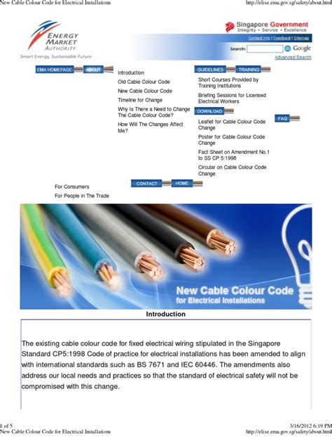 cable colour code  electrical installations electrical wiring cable