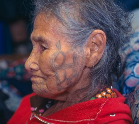 Aboriginal Face Tattoos