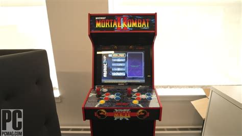 arcadeup mortal kombat deluxe arcade machine review pcmag