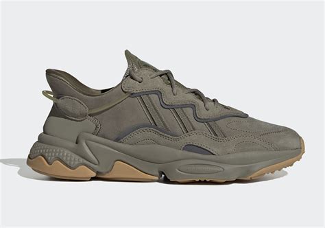 adidas ozweego olive gum ee release info sneakernewscom