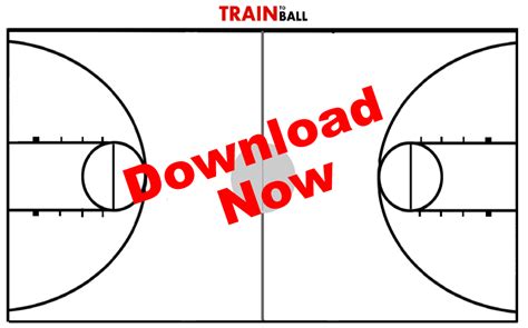 printable basketball court diagrams templates printable