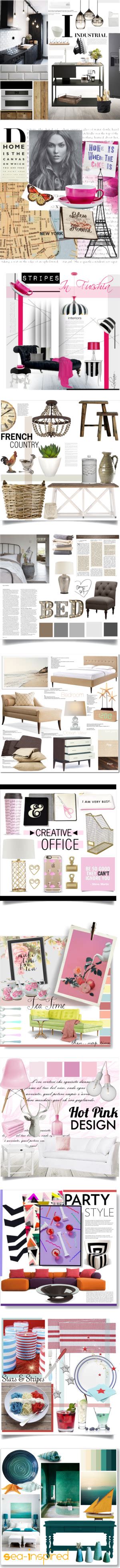 top home sets  jul    polyvore  polyvore featuring polyvore interior interiors