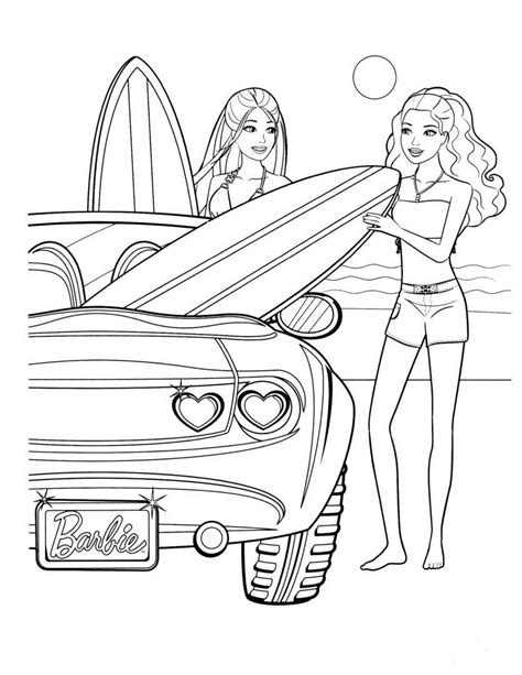 barbie life   dreamhouse coloring pages   thousand images